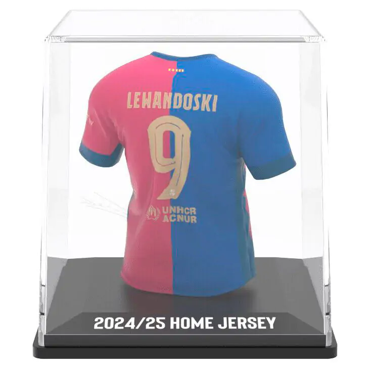 FC Barcelona Lewandowski mini majica figurica fotografija izdelka