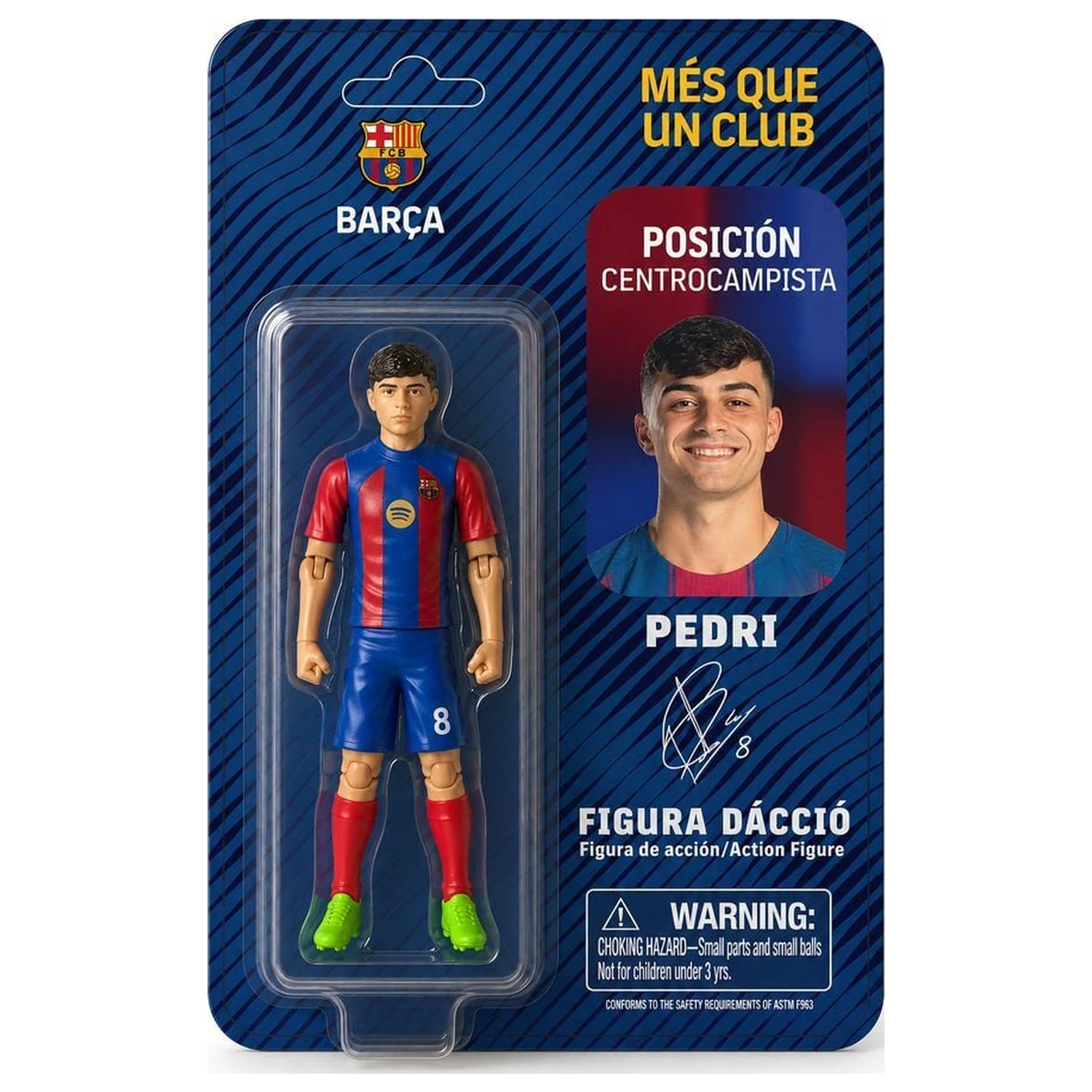 FC Barcelona Pedri akcijska figura 10cm fotografija izdelka