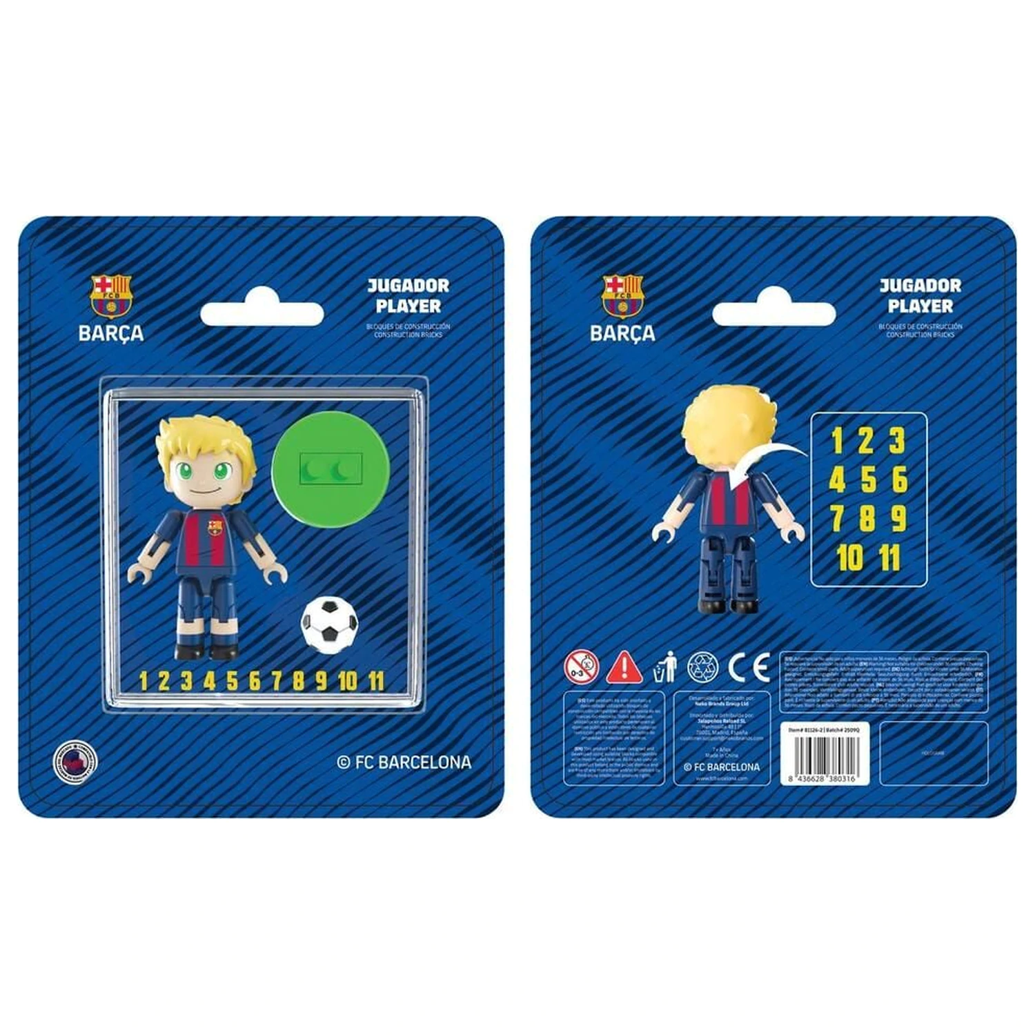 FC Barcelona figurica igralca 4cm fotografija izdelka