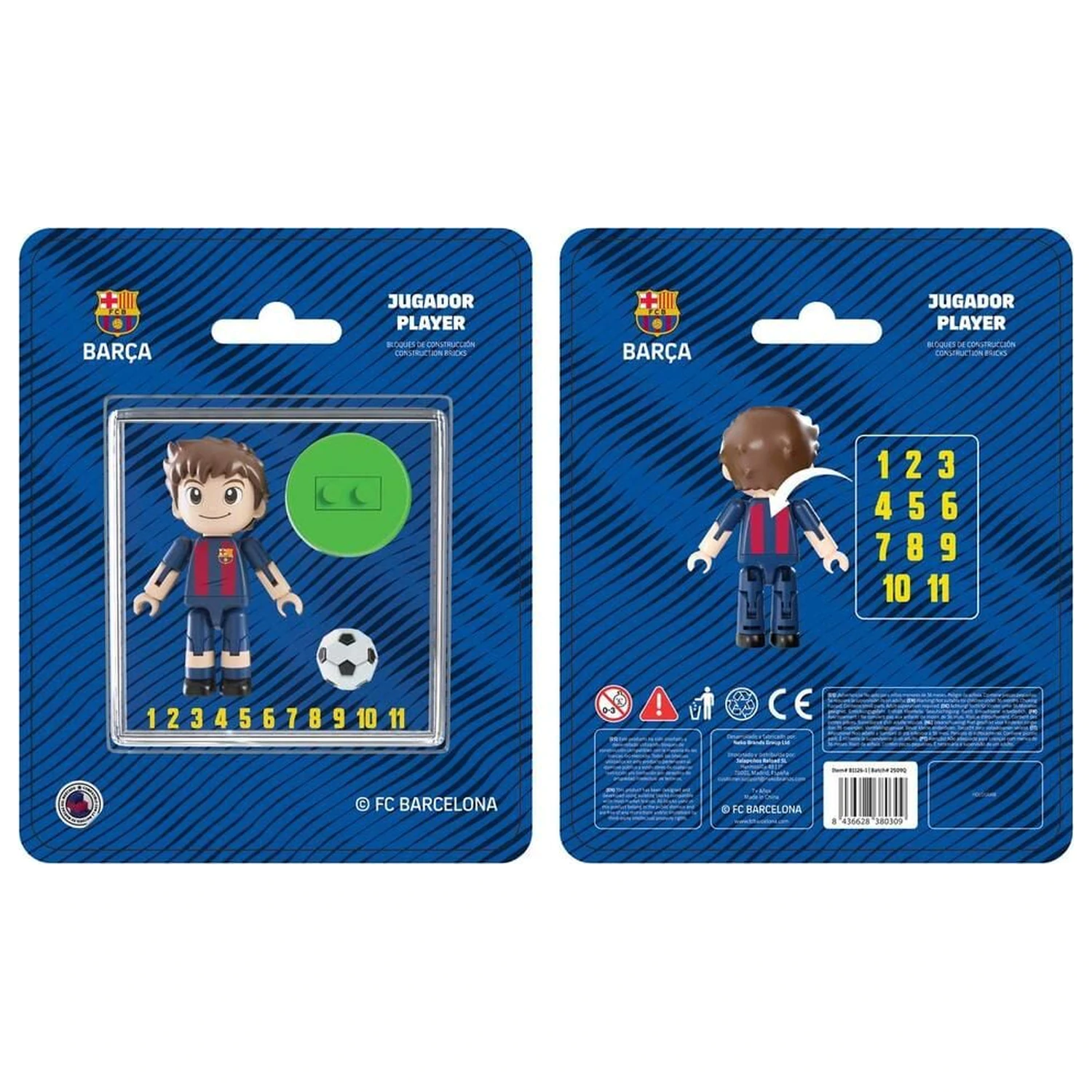 FC Barcelona figurica igralca 4cm fotografija izdelka