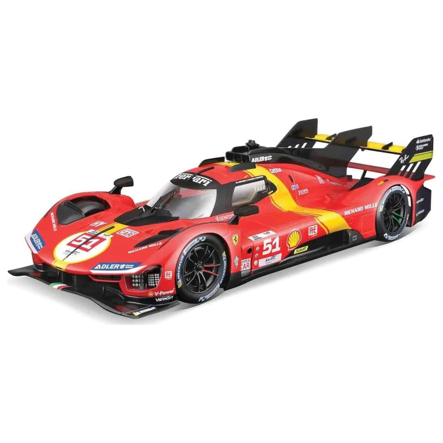 Ferrari 499p LMH (2023 24h Le Mans Champion) model komplet 1:24 fotografija izdelka