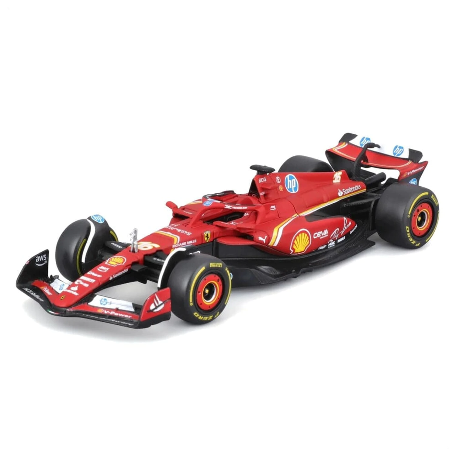 Ferrari F1 2023 Diorama škatla fotografija izdelka