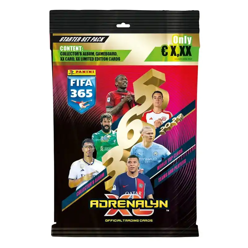 FIFA 365 Adrenalyn XL 2024 Trading Cards Starter Pack *Nemška verzija* fotografija izdelka