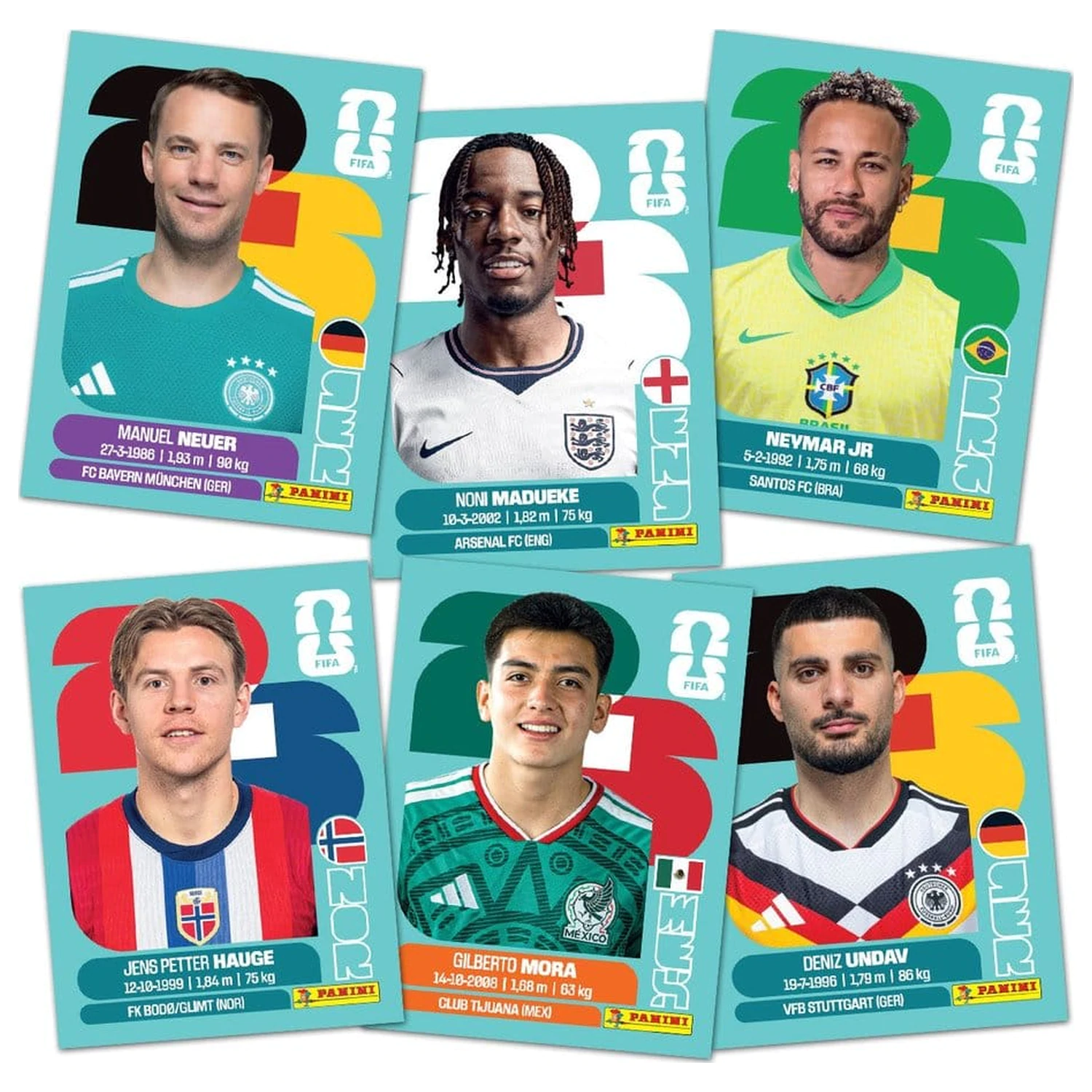 FIFA World Cup 2026 Set za posodobitev zbirke nalepk fotografija izdelka