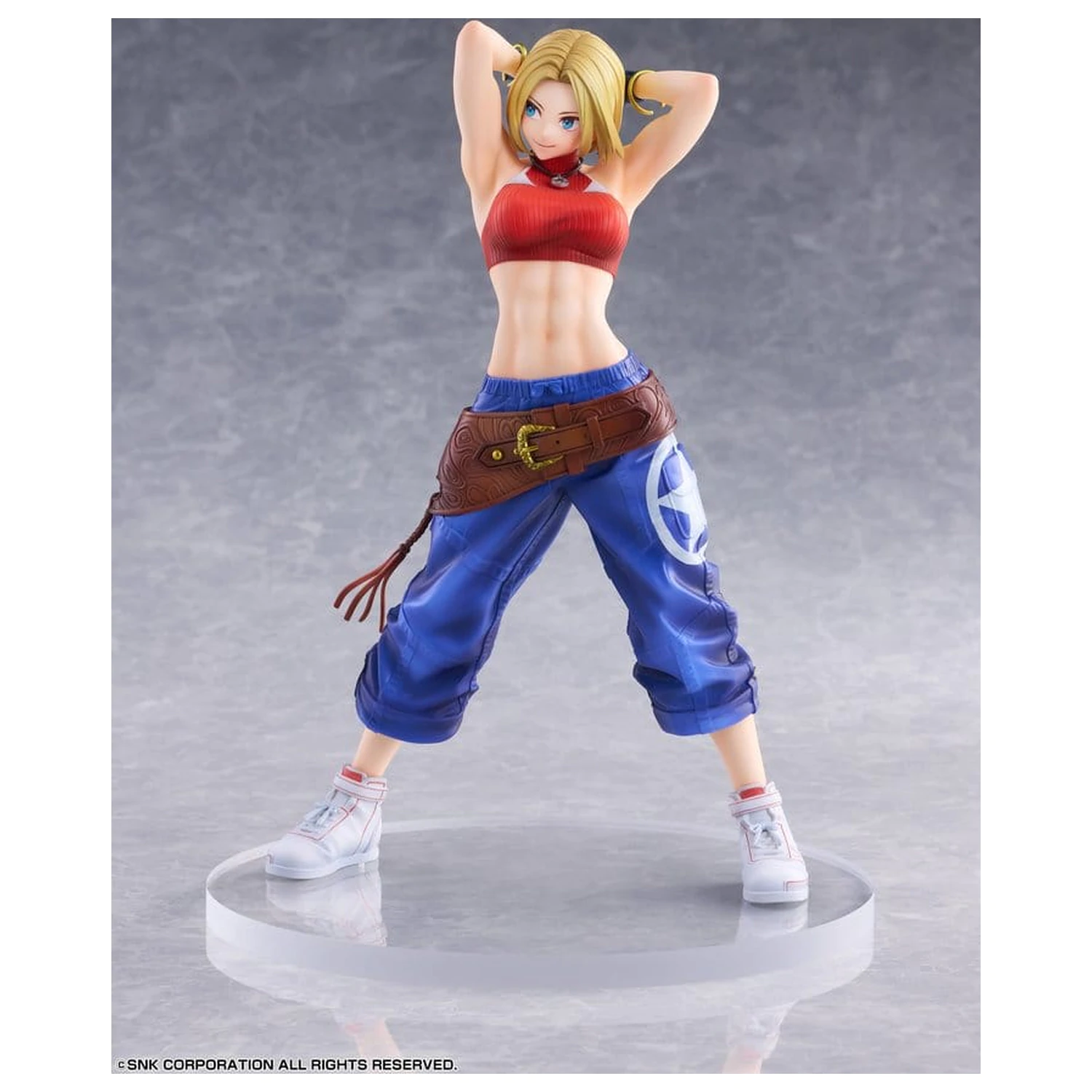 Fighting Girls Collection The King of Fighters XV PVC figura 1/7 Blue Mary AmiAmi Limited Edition 26 cm fotografija izdelka