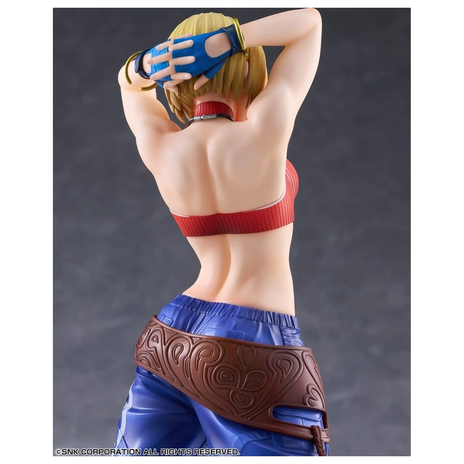 Fighting Girls Collection The King of Fighters XV PVC figura 1/7 Blue Mary AmiAmi Limited Edition 26 cm fotografija izdelka