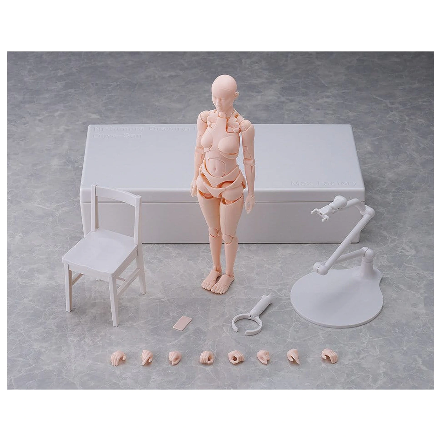 Figma akcijska figura Nishimura Style Drawing Doll Olive Flesh 21 cm fotografija izdelka