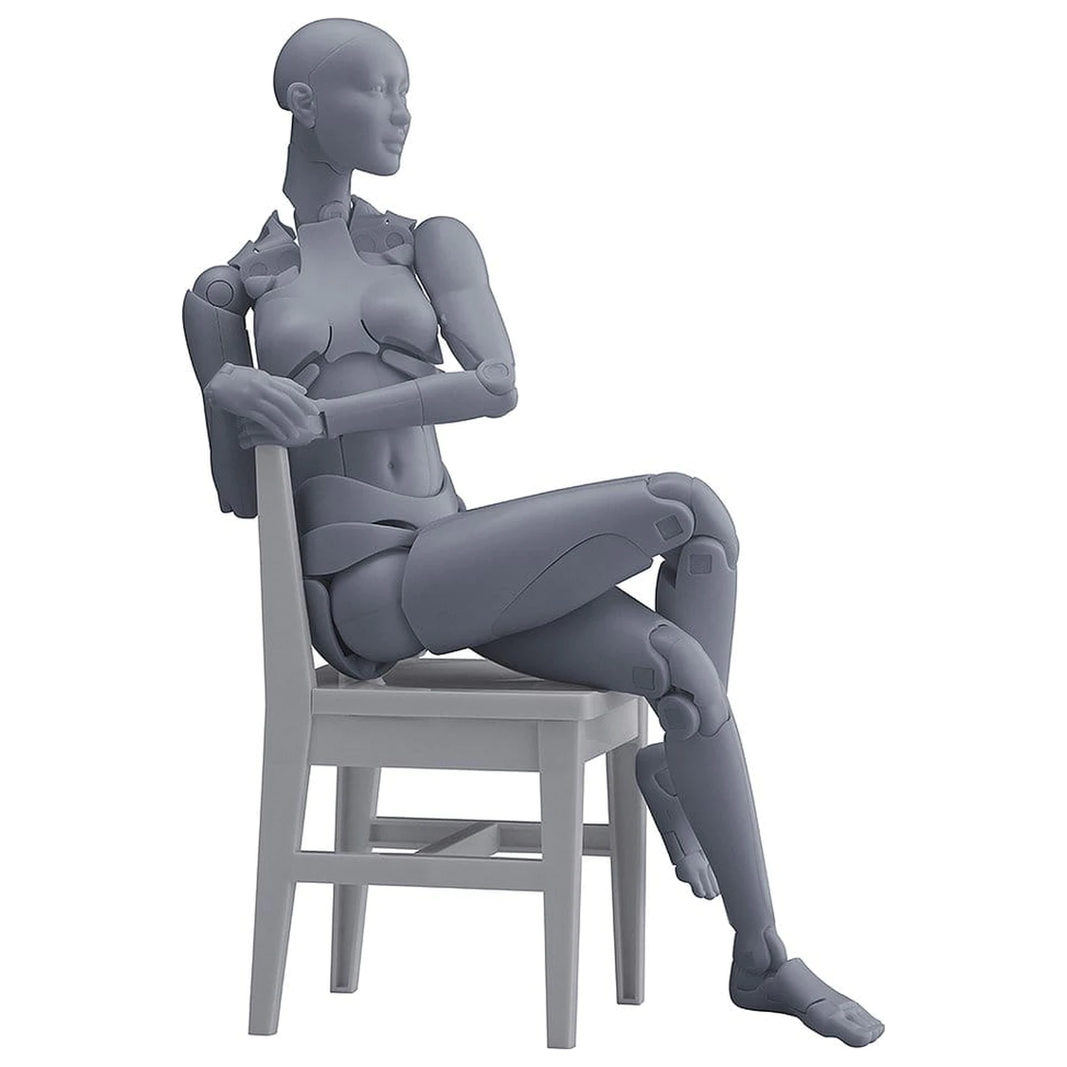 Figma akcijska figura Nishimura Style Drawing Doll Olive Gray 21 cm fotografija izdelka