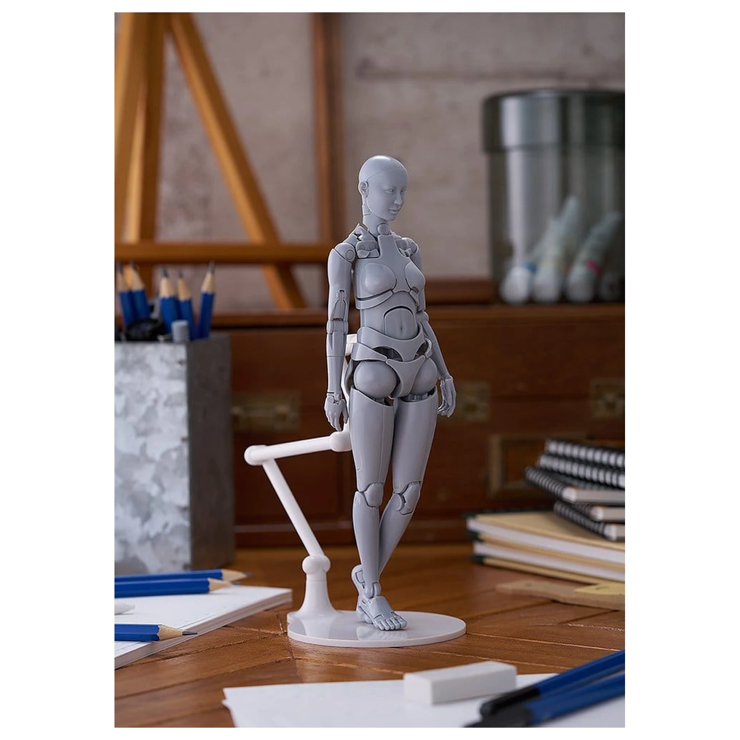 Figma akcijska figura Nishimura Style Drawing Doll Olive Gray 21 cm fotografija izdelka
