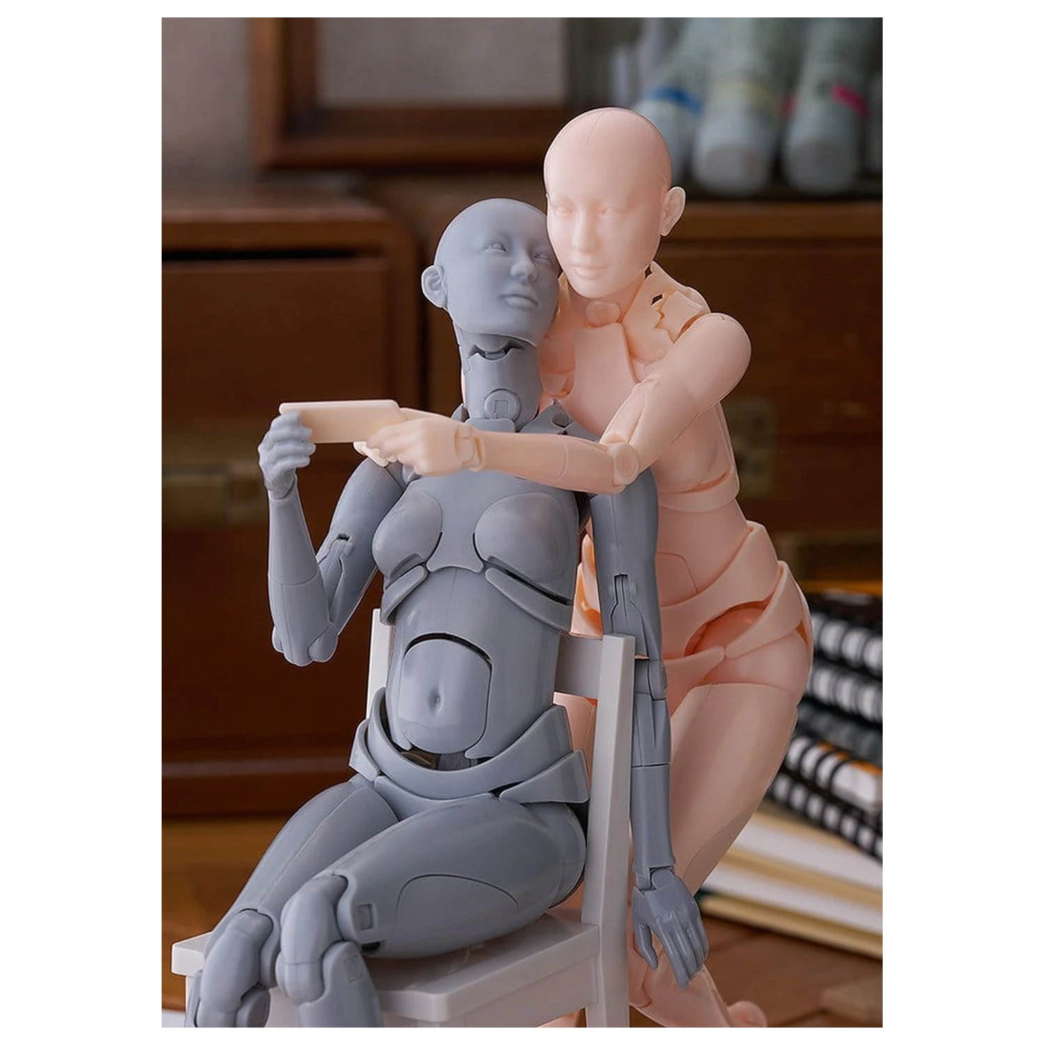 Figma akcijska figura Nishimura Style Drawing Doll Olive Gray 21 cm fotografija izdelka