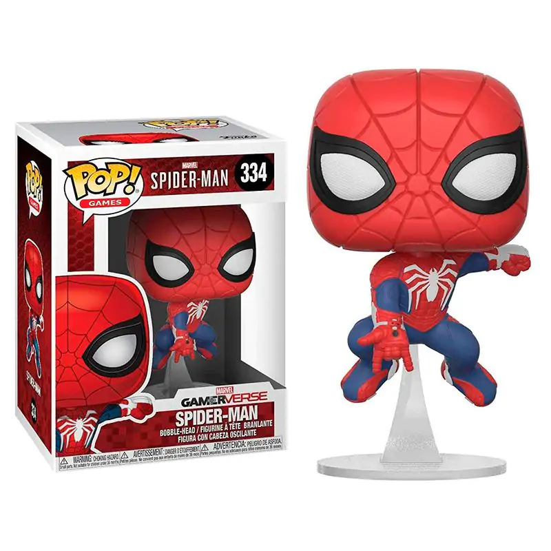 Marvel Spider-Man POP! Games Vinilna Figura Spider-Man 9 cm fotografija izdelka