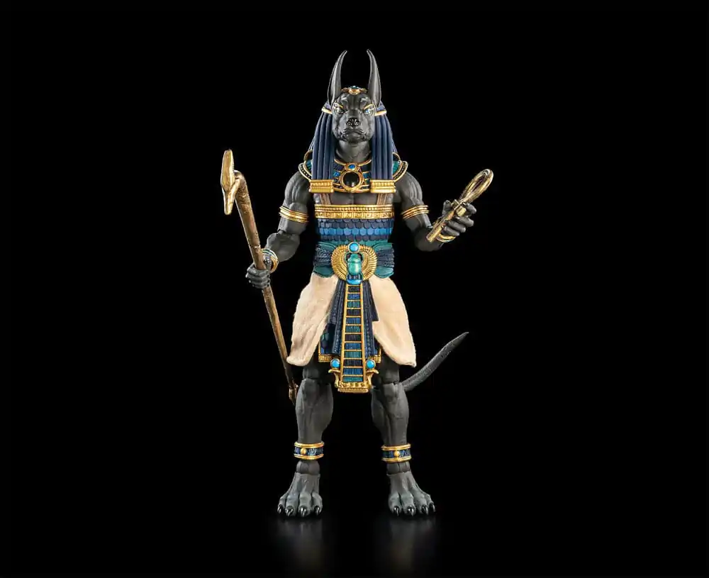 Akcijska figura Figura Obscura Anubis črno-modra fotografija izdelka