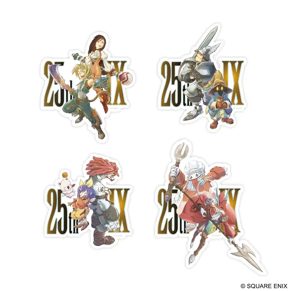 Final Fantasy IX Paket nalepk 25th Anniversary fotografija izdelka