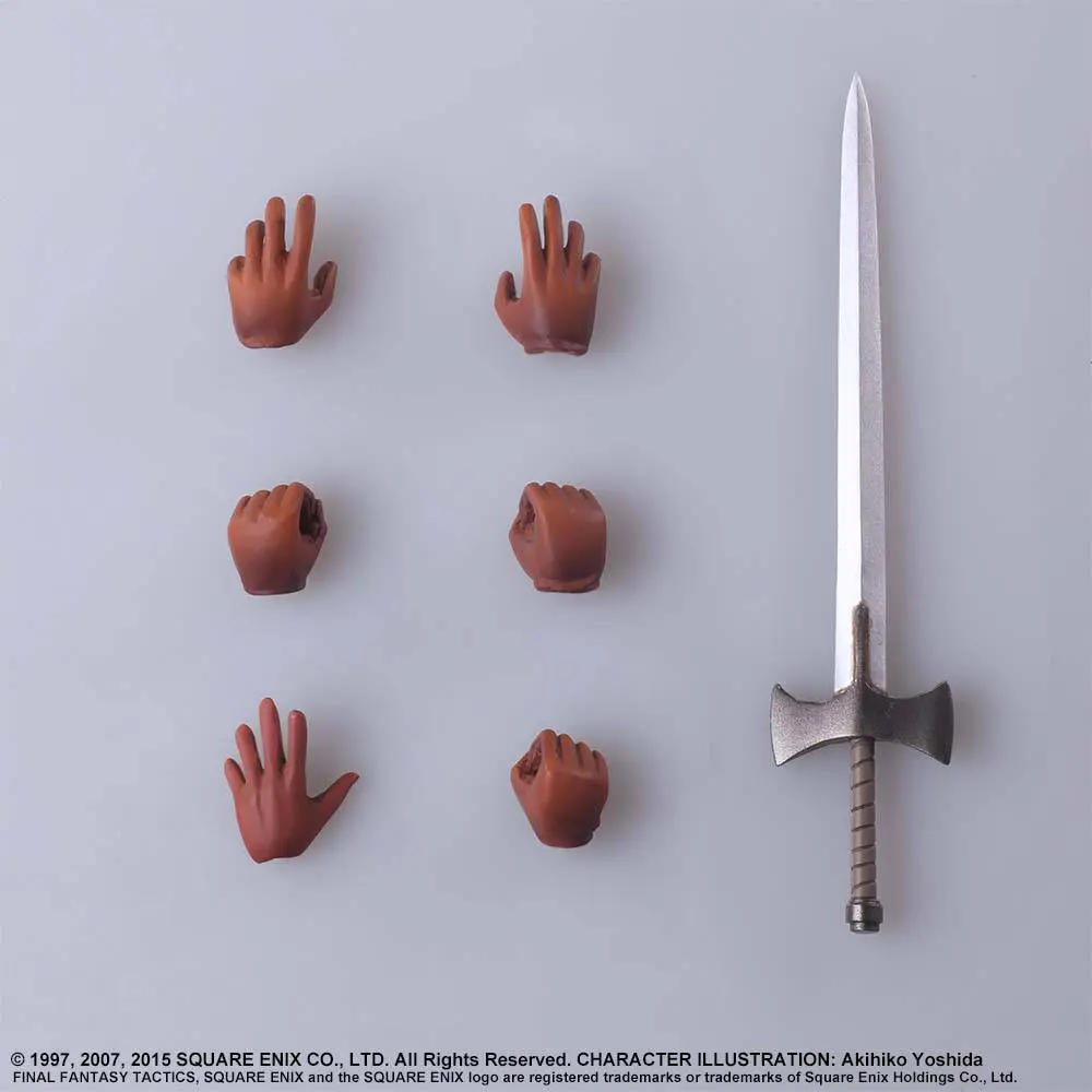 Final Fantasy Tactics Bring Arts akcijska figura Agrias Oaks 14 cm fotografija izdelka