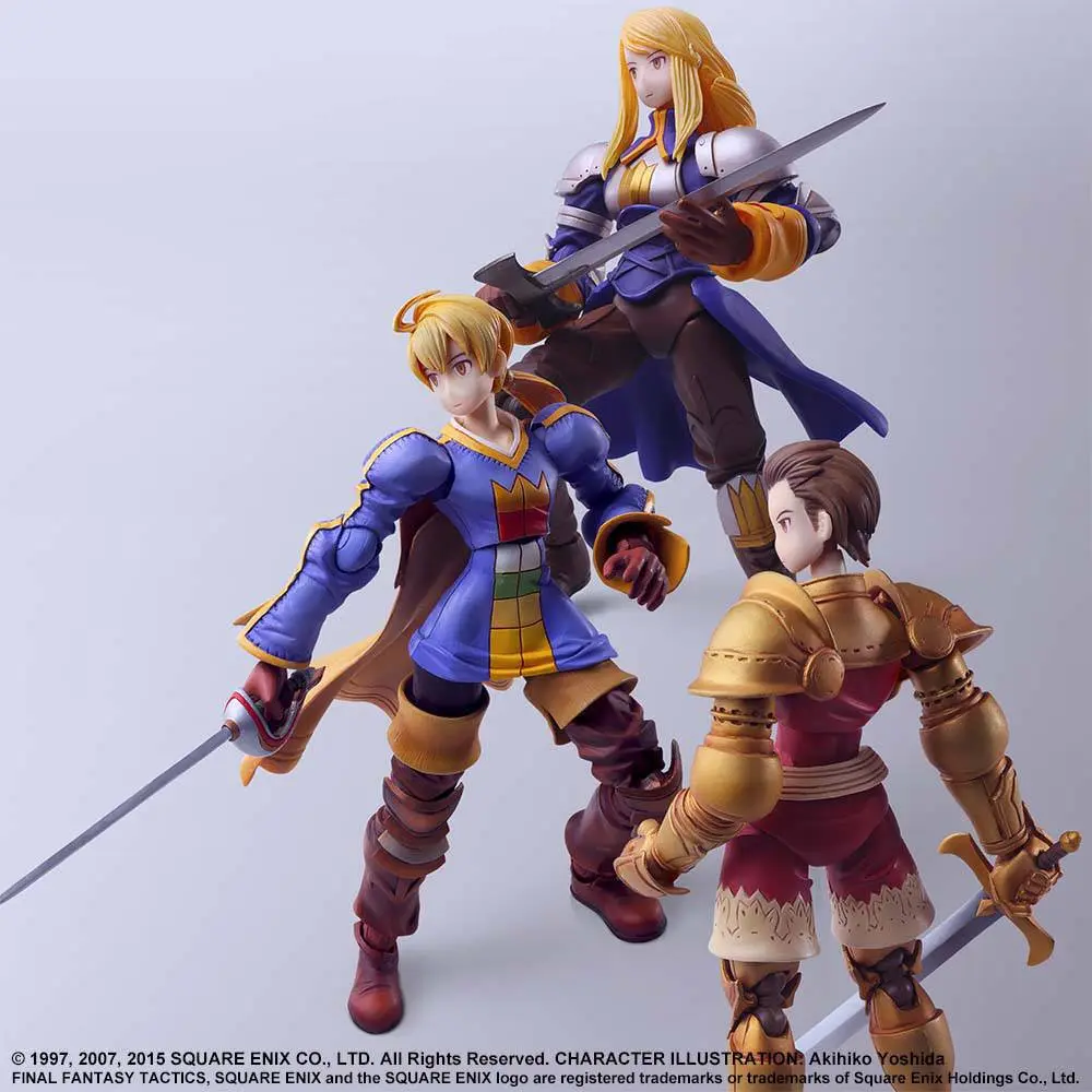 Final Fantasy Tactics Bring Arts akcijska figura Delita Heiral 14 cm fotografija izdelka