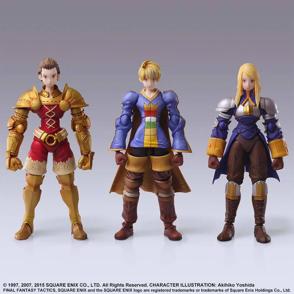 Final Fantasy Tactics Bring Arts akcijska figura Delita Heiral 14 cm fotografija izdelka