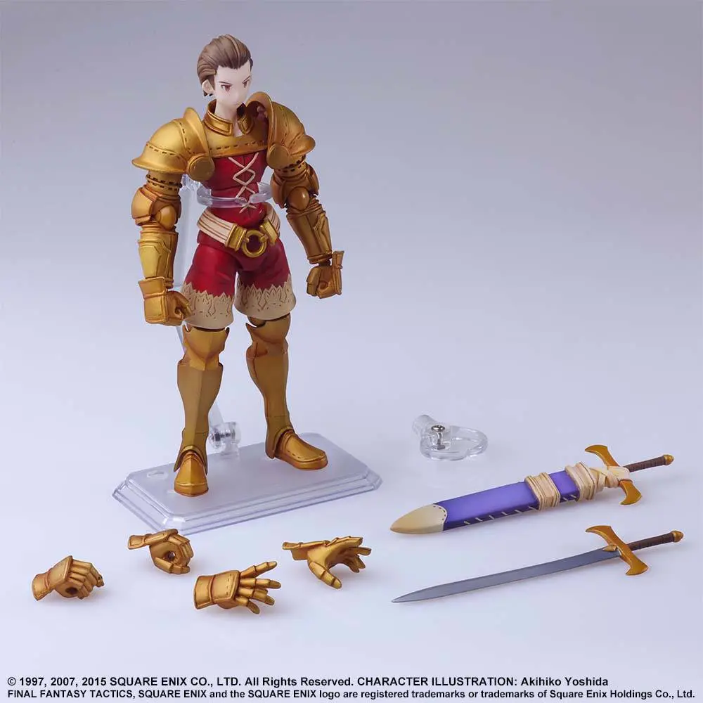 Final Fantasy Tactics Bring Arts akcijska figura Delita Heiral 14 cm fotografija izdelka
