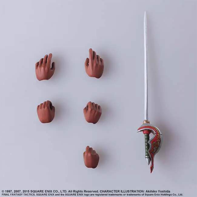 Final Fantasy Tactics Bring Arts akcijska figura Ramza Beoulve 14 cm fotografija izdelka