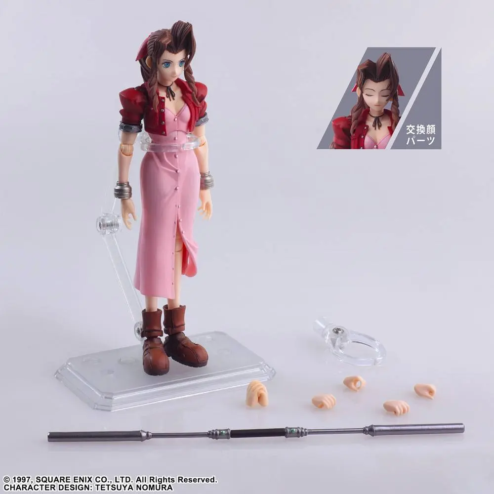 Final Fantasy VII Bring Arts Action Figura Aerith Gainsborough 14 cm fotografija izdelka