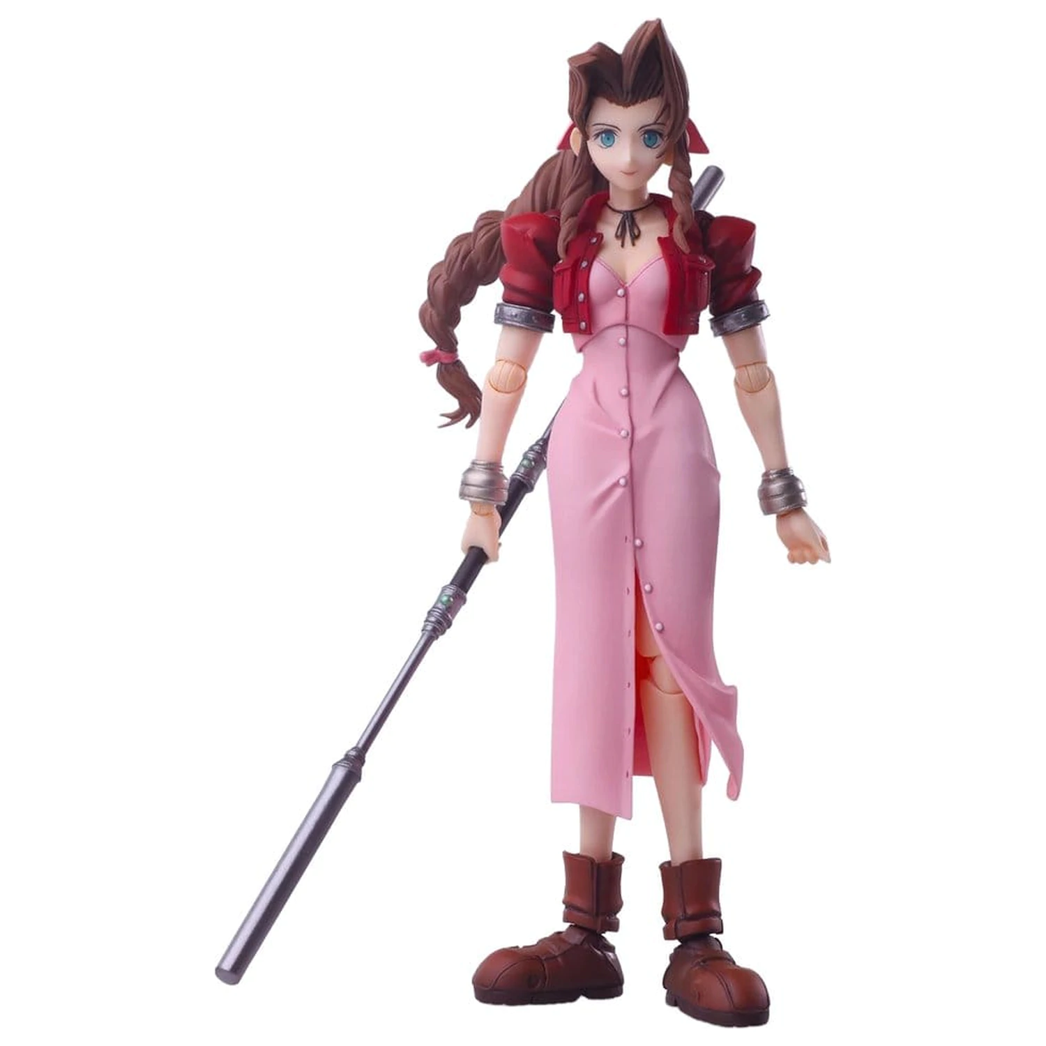 Final Fantasy VII Bring Arts Action figura Aerith Gainsborough Digital Plus Edition 14 cm fotografija izdelka