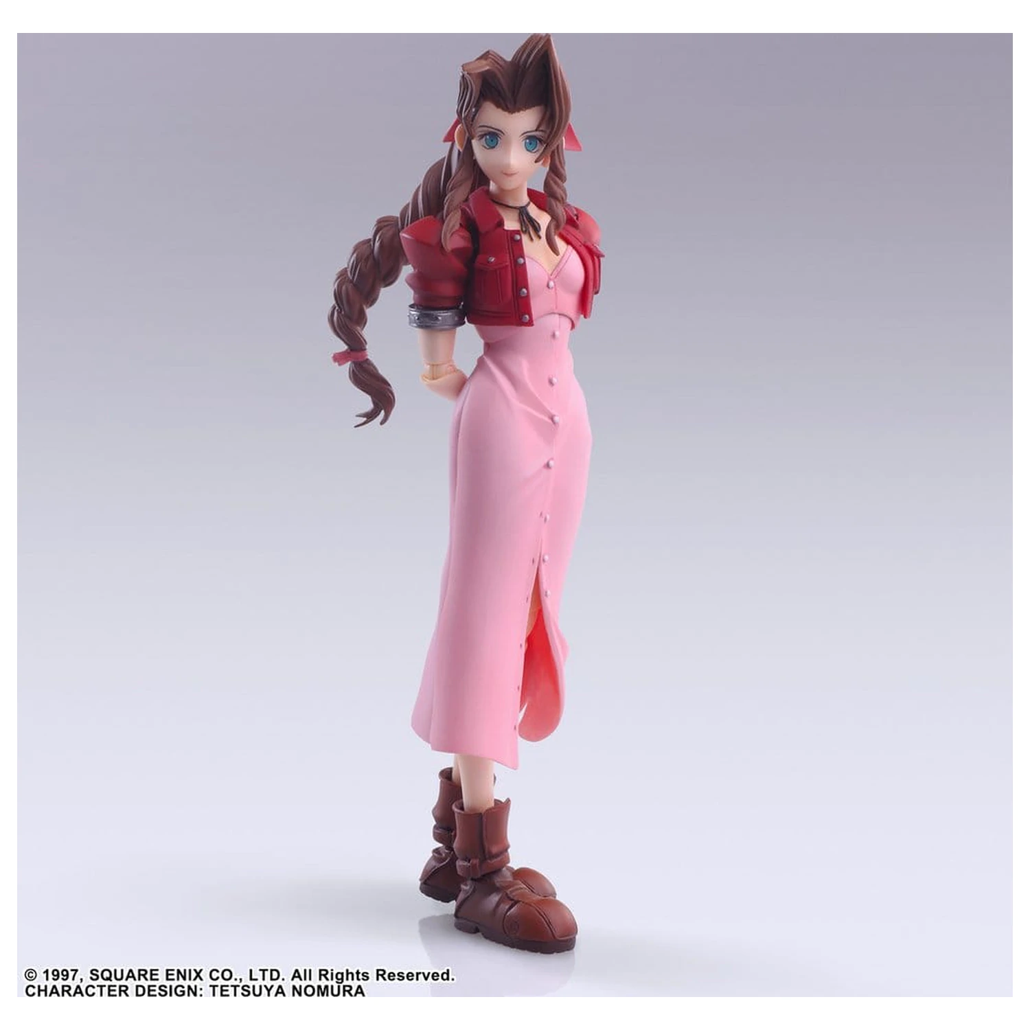 Final Fantasy VII Bring Arts Action figura Aerith Gainsborough Digital Plus Edition 14 cm fotografija izdelka