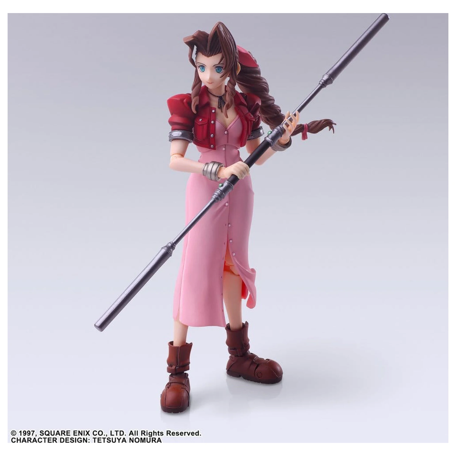 Final Fantasy VII Bring Arts Action figura Aerith Gainsborough Digital Plus Edition 14 cm fotografija izdelka