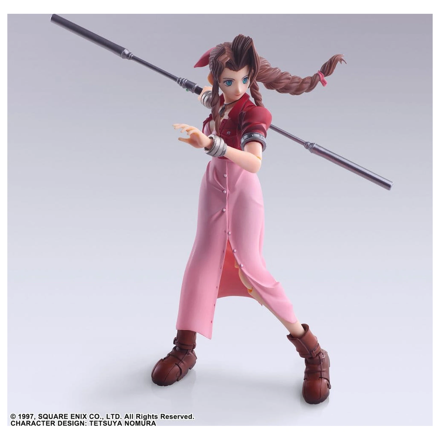 Final Fantasy VII Bring Arts Action figura Aerith Gainsborough Digital Plus Edition 14 cm fotografija izdelka