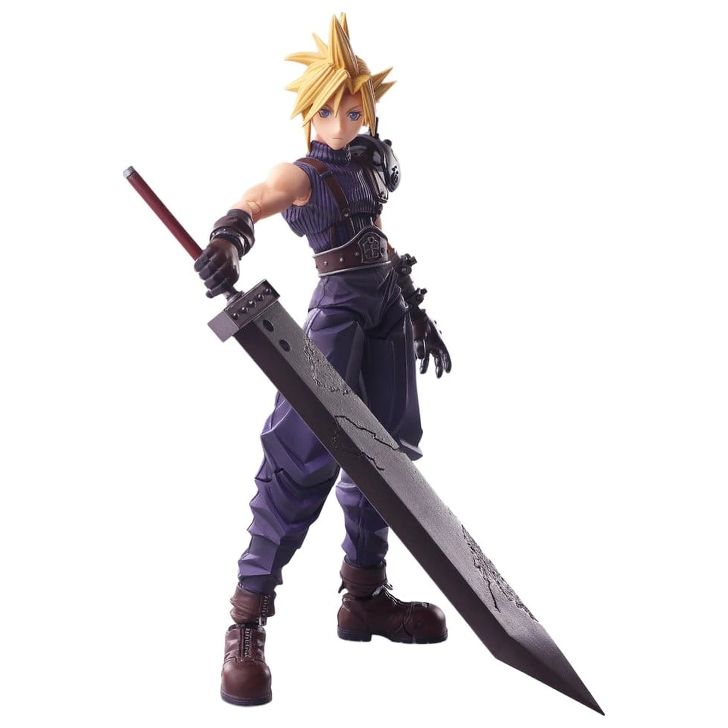 Final Fantasy VII Bring Arts Action Figure Cloud Strife Digital Plus Edition 15 cm fotografija izdelka