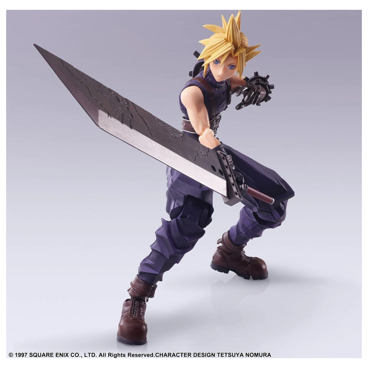 Final Fantasy VII Bring Arts Action Figure Cloud Strife Digital Plus Edition 15 cm fotografija izdelka