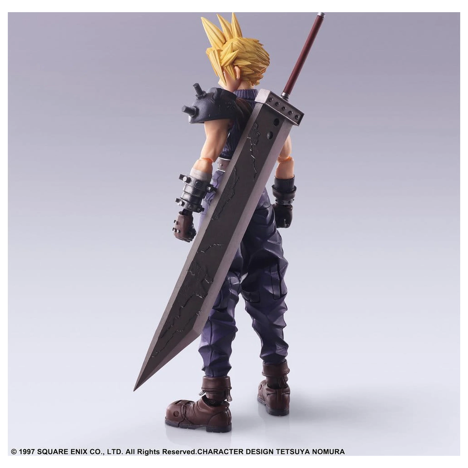 Final Fantasy VII Bring Arts Action Figure Cloud Strife Digital Plus Edition 15 cm fotografija izdelka