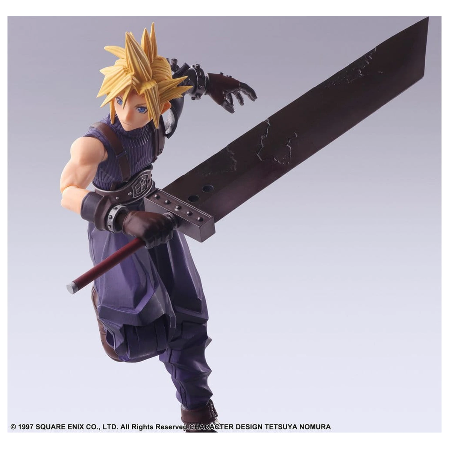 Final Fantasy VII Bring Arts Action Figure Cloud Strife Digital Plus Edition 15 cm fotografija izdelka