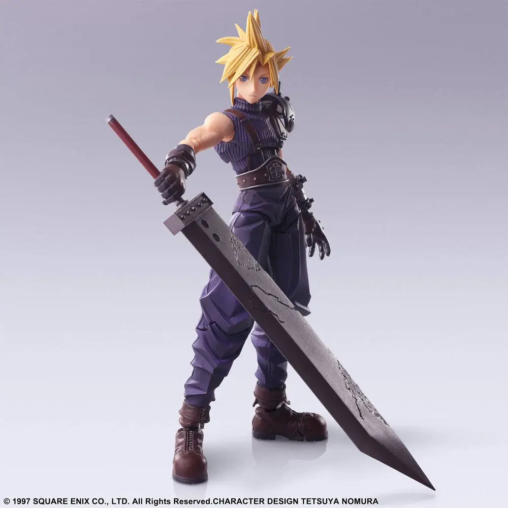 Final Fantasy VII Bring Arts Action Figura Cloud Strife 15 cm fotografija izdelka