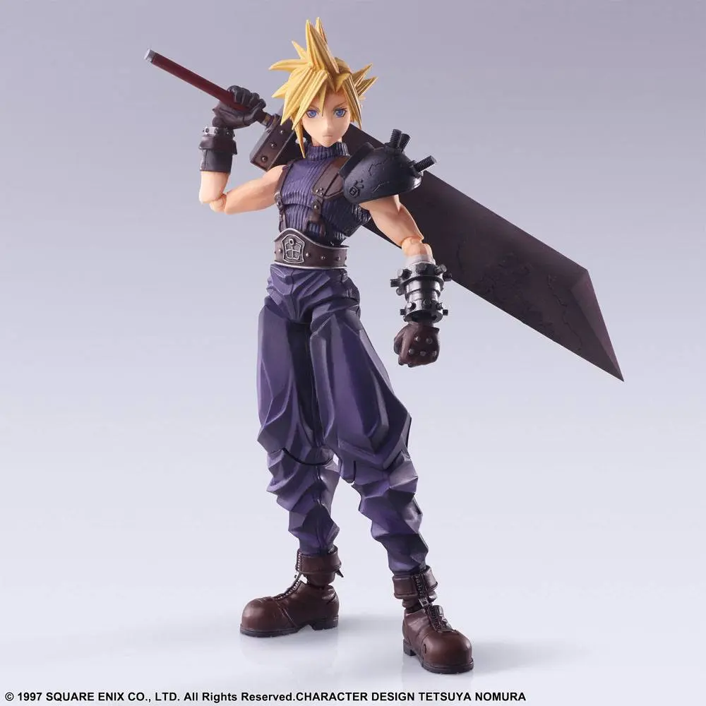 Final Fantasy VII Bring Arts Action Figura Cloud Strife 15 cm fotografija izdelka