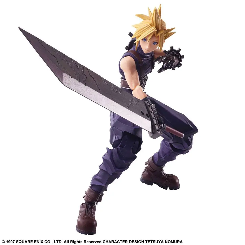 Final Fantasy VII Bring Arts Action Figura Cloud Strife 15 cm fotografija izdelka