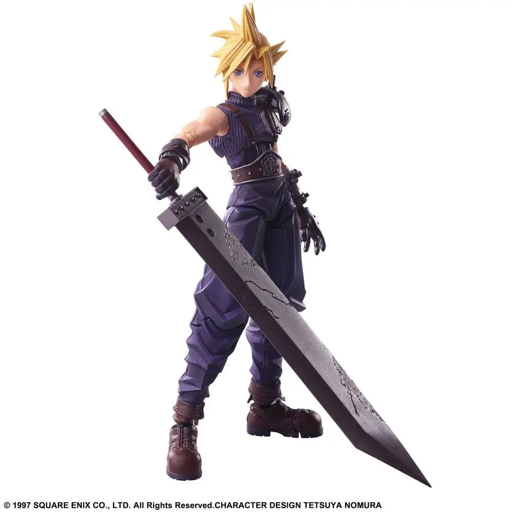 Final Fantasy VII Bring Arts Action Figura Cloud Strife 15 cm fotografija izdelka