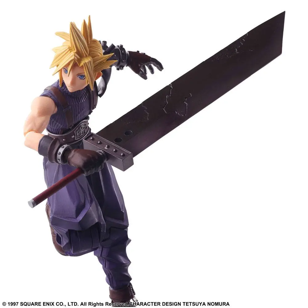 Final Fantasy VII Bring Arts Action Figura Cloud Strife 15 cm fotografija izdelka