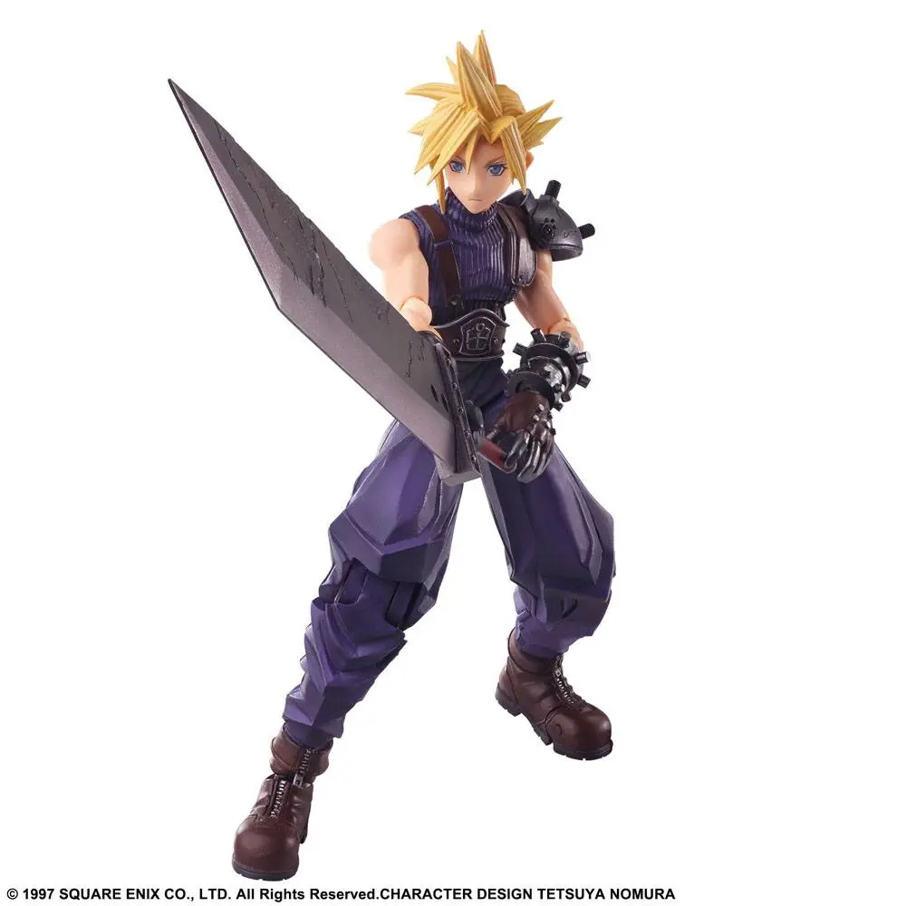 Final Fantasy VII Bring Arts Action Figura Cloud Strife 15 cm fotografija izdelka