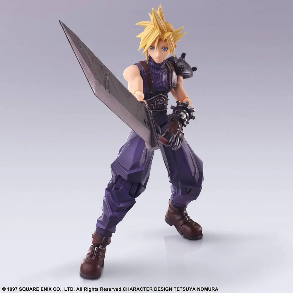 Final Fantasy VII Bring Arts Action Figura Cloud Strife 15 cm fotografija izdelka