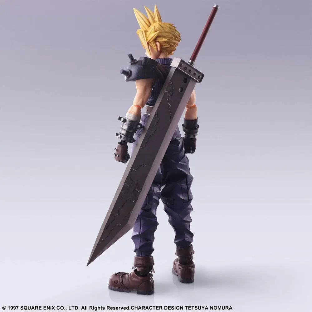 Final Fantasy VII Bring Arts Action Figura Cloud Strife 15 cm fotografija izdelka