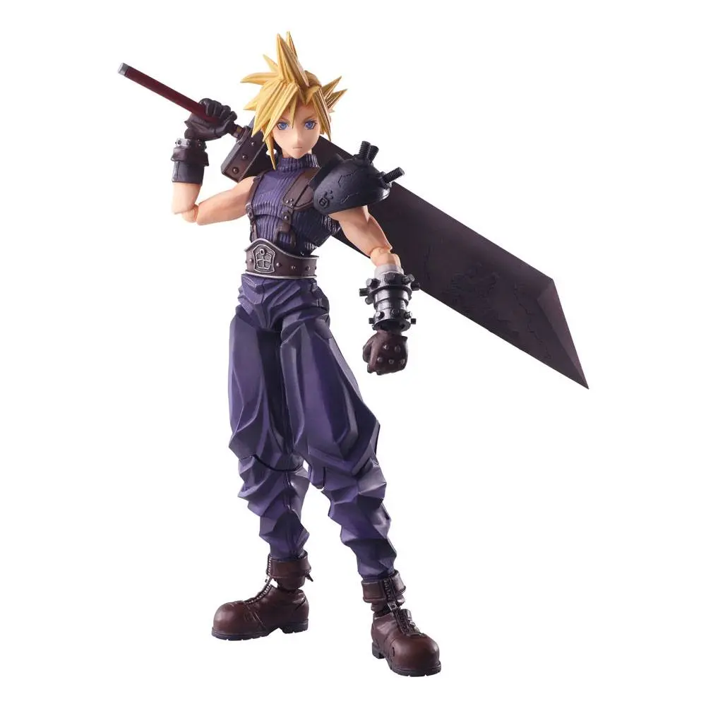 Final Fantasy VII Bring Arts Action Figura Cloud Strife 15 cm fotografija izdelka