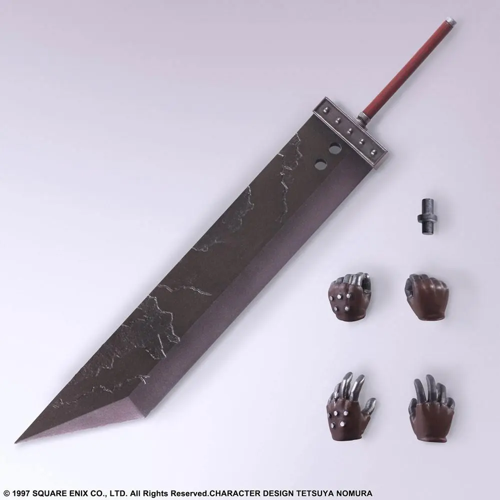 Final Fantasy VII Bring Arts Action Figura Cloud Strife 15 cm fotografija izdelka