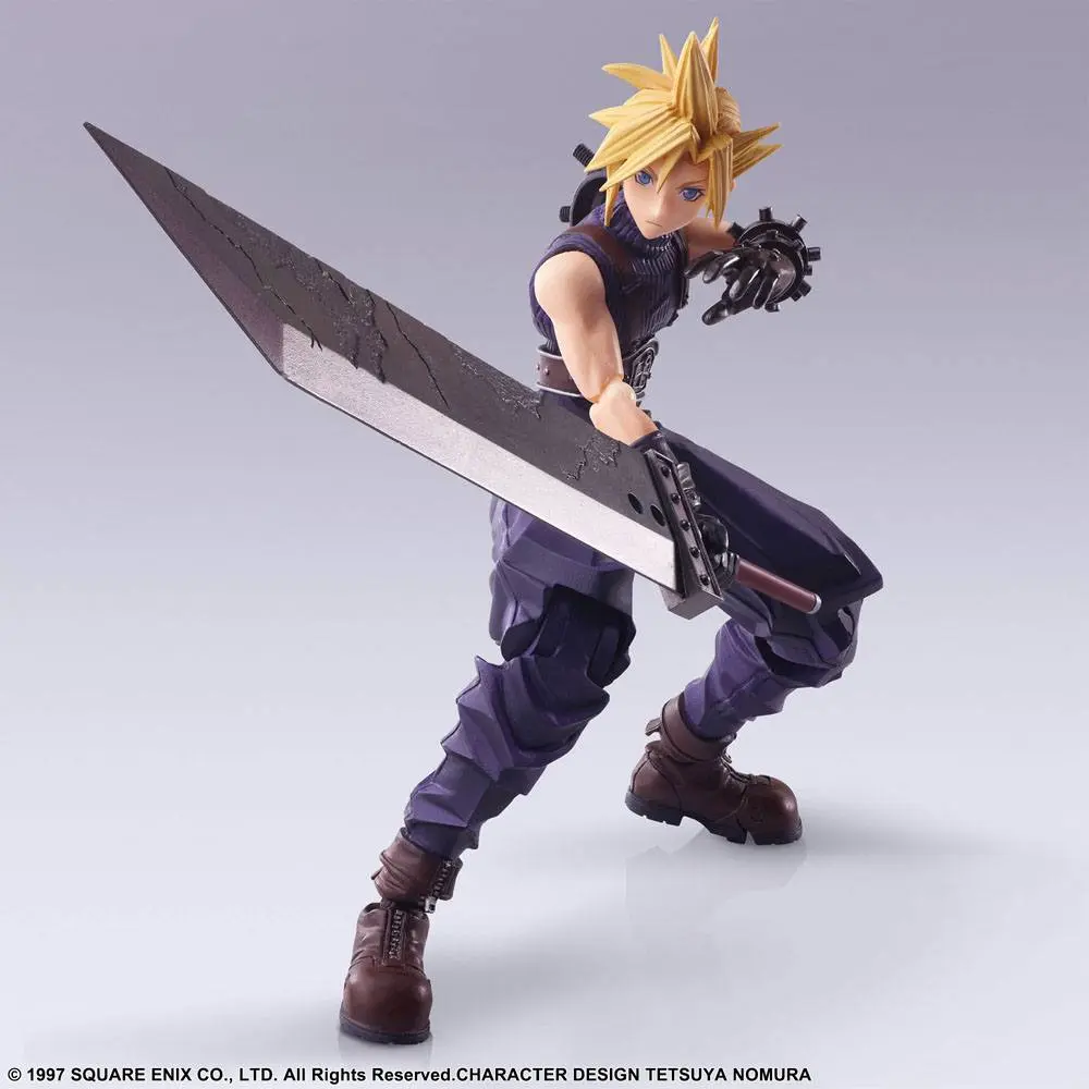 Final Fantasy VII Bring Arts Action Figura Cloud Strife 15 cm fotografija izdelka