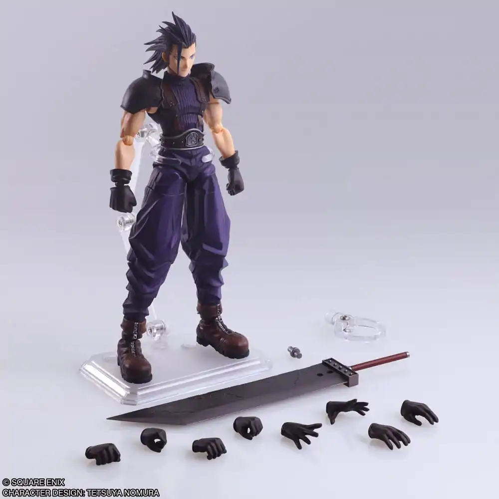 Final Fantasy VII Bring Arts Akcijska Figura Zack Fair 16 cm fotografija izdelka