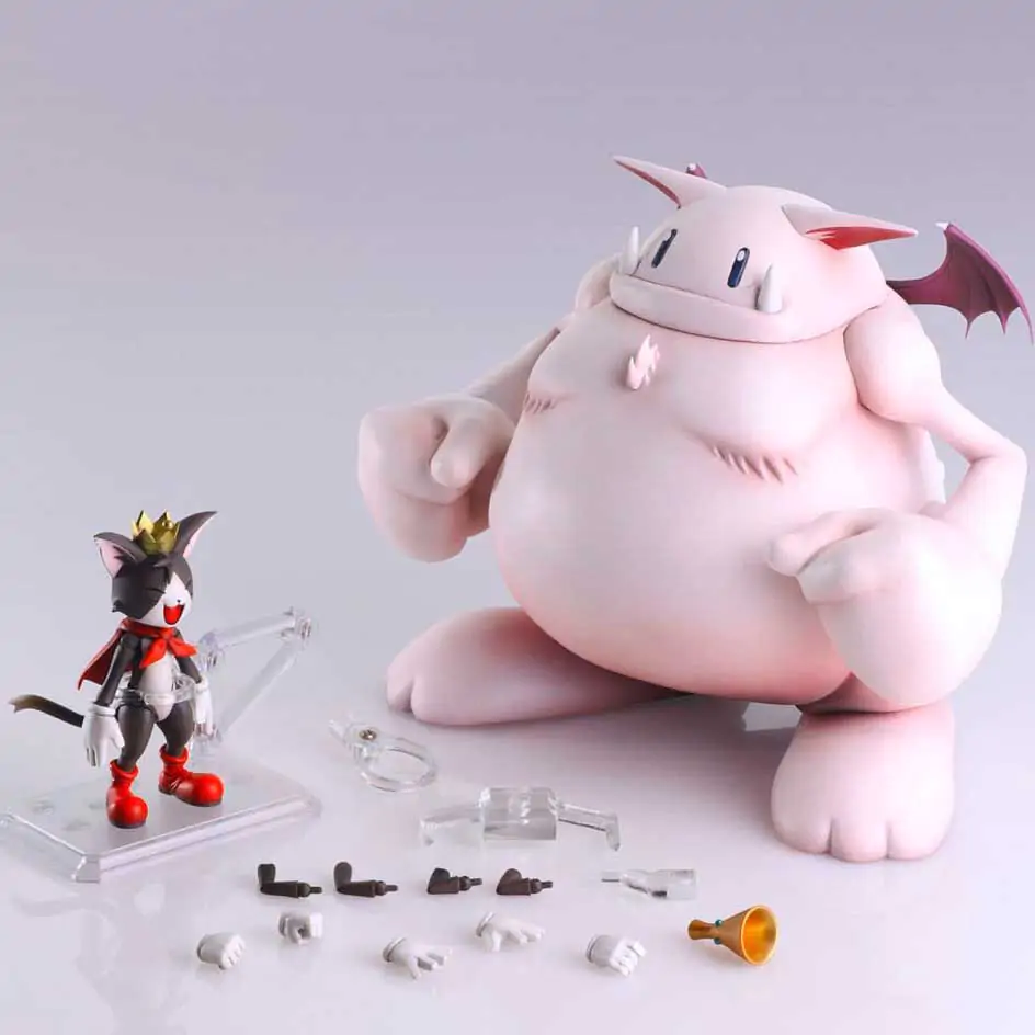 Final Fantasy VII Figurica Cait Sith & Fat Moogle 15 cm fotografija izdelka