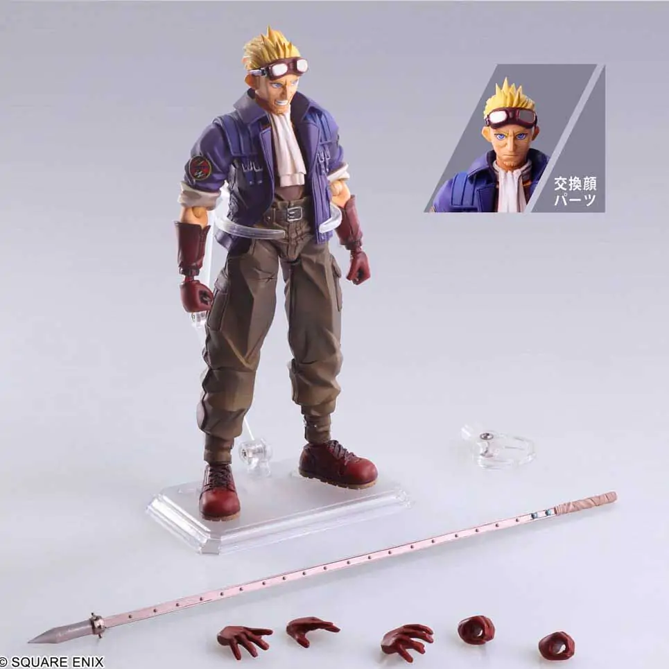 Final Fantasy VII Bring Cid Highwind figura 15 cm fotografija izdelka