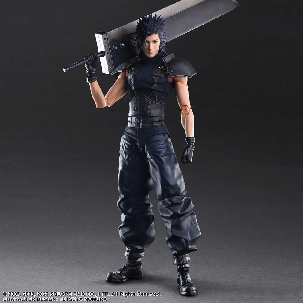 Akcijska figura Final Fantasy VII Crisis Core Reunion Play Arts Kai - Zack Fair Soldier 1st Class 27 cm fotografija izdelka