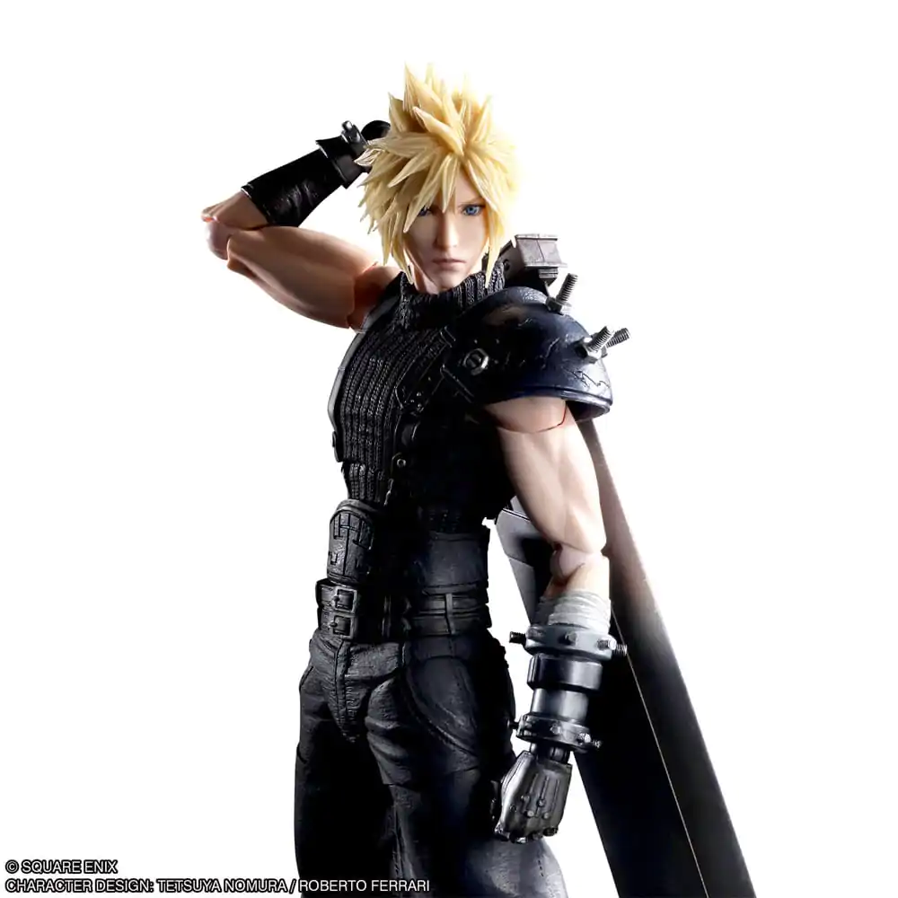 Final Fantasy VII Play Arts Kai akcijska figura Cloud Strife 27 cm fotografija izdelka