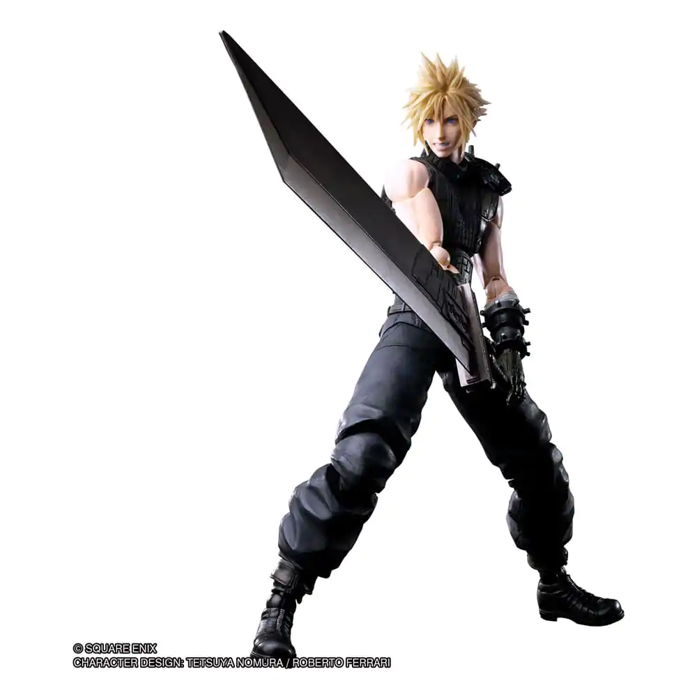 Final Fantasy VII Play Arts Kai akcijska figura Cloud Strife 27 cm fotografija izdelka