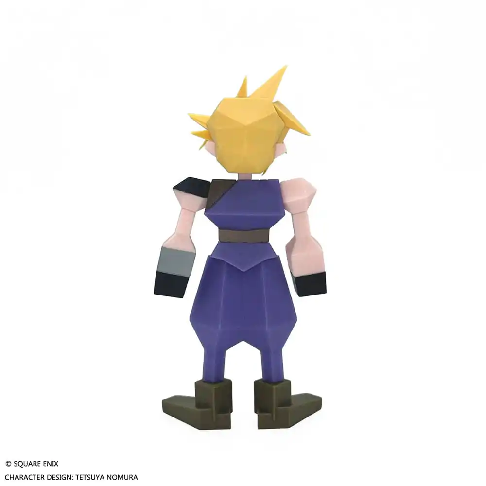 Final Fantasy VII Polygon Vinil Figura Cloud Strife 15 cm fotografija izdelka