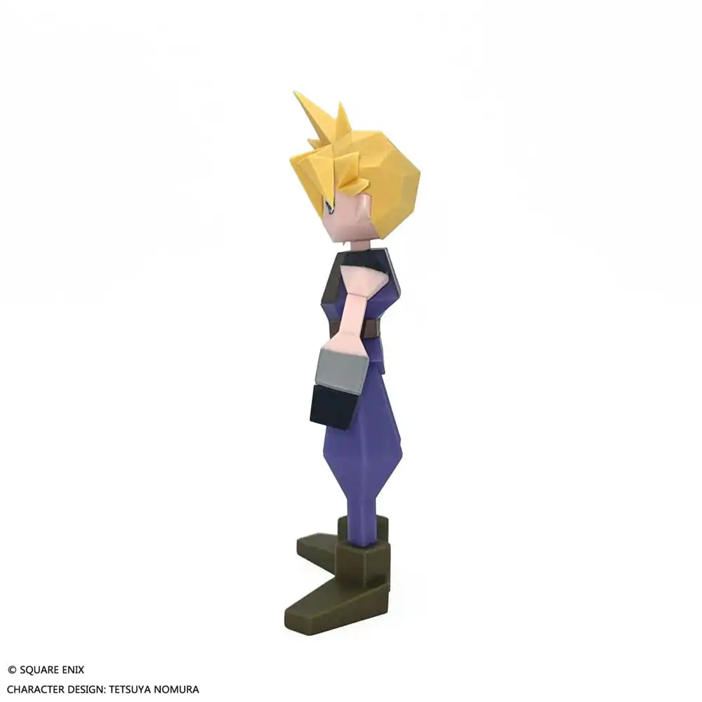 Final Fantasy VII Polygon Vinil Figura Cloud Strife 15 cm fotografija izdelka